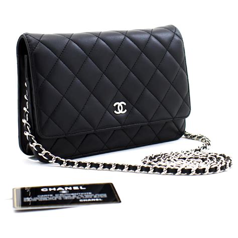 cartera negra chanel|chanel bolsos online.